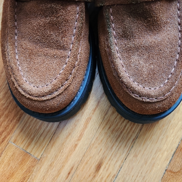 Steve Madden Lando Suede Platform Loafer size 10 - Picture 7 of 12